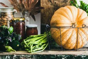 A Thanksgiving larder for the podcast Talking With My Mouth Full, Ep. 36: Thanksgiving Revisited