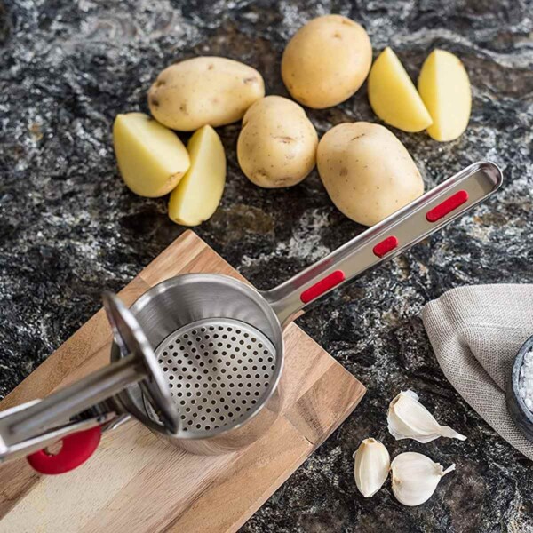 Bellemain Stainless Steel Potato Ricer with Potatoes