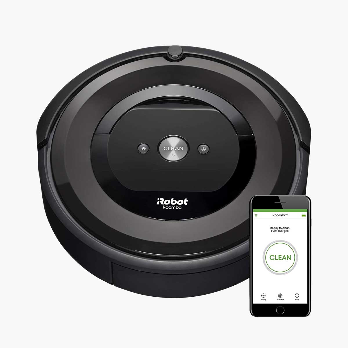 Roomba Robot Vacuum with iPhone