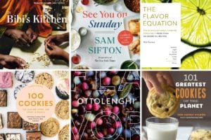 Covers of the 20 new cookbooks we cooked from the most in 2020.