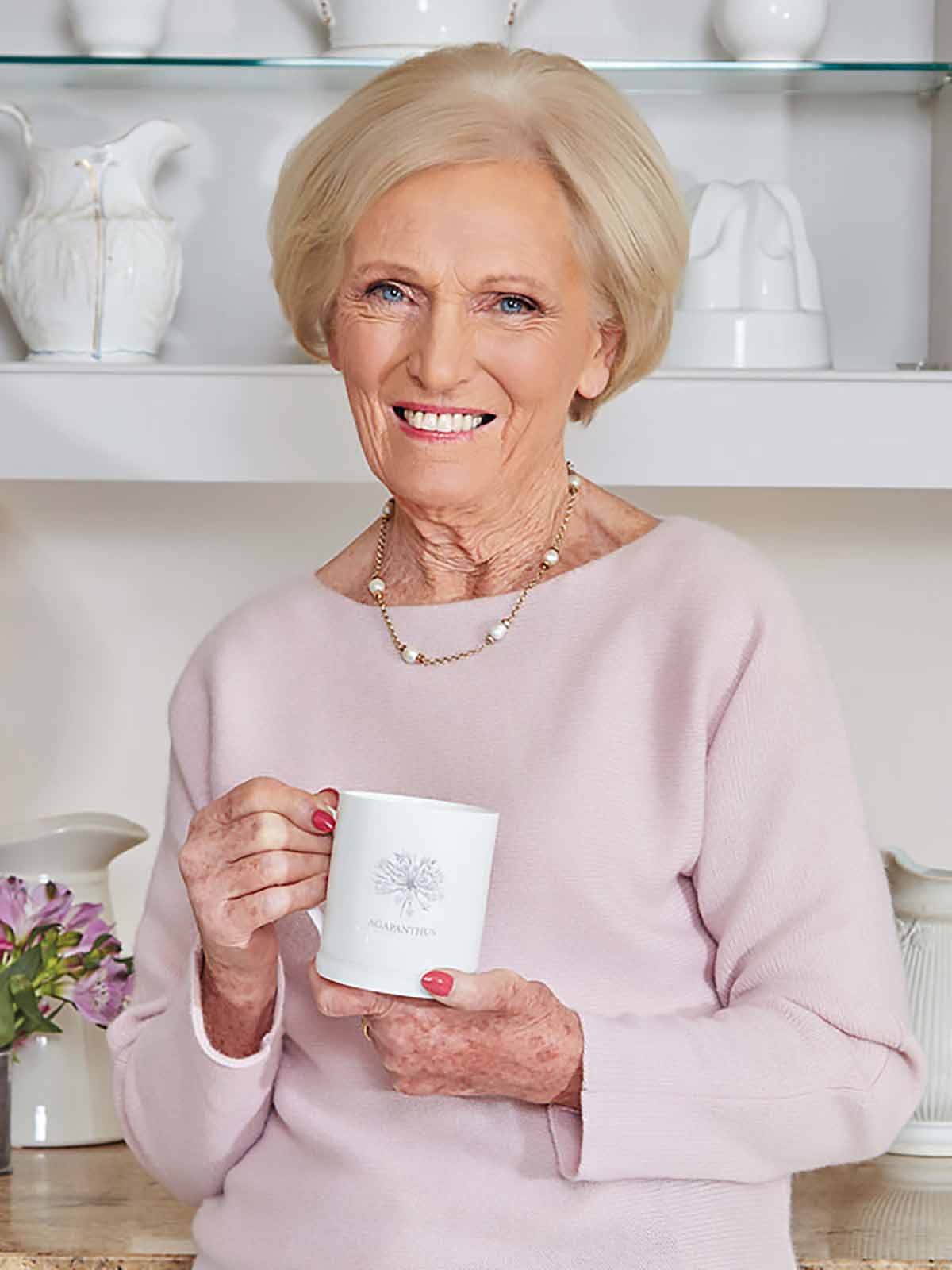 Mary Berry from The Great British Bake Off