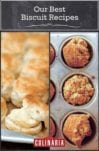 Images of two biscuit recipes -- Southern buttermilk biscuits and Alabama muffin biscuits.