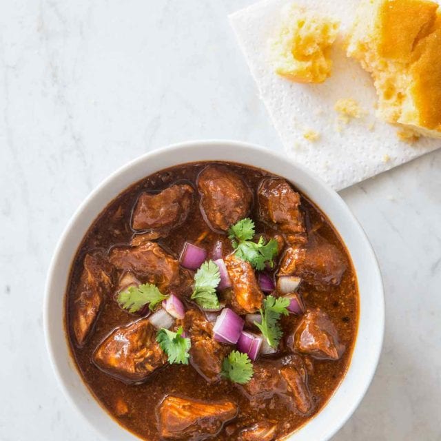 New Mexican Red Pork Chili Recipe 