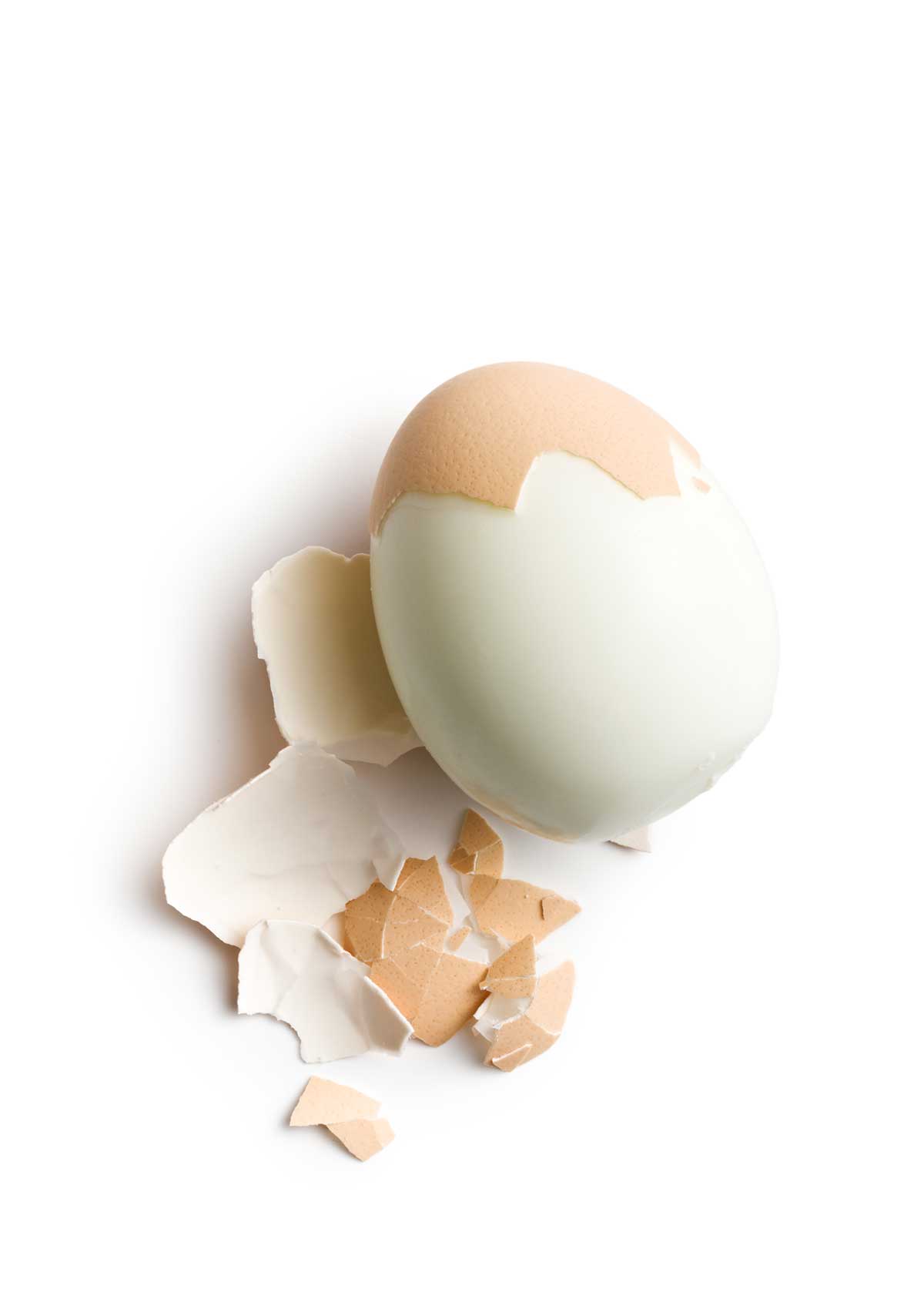 Steaming eggs is the best way to make peeling hard-boiled eggs easy