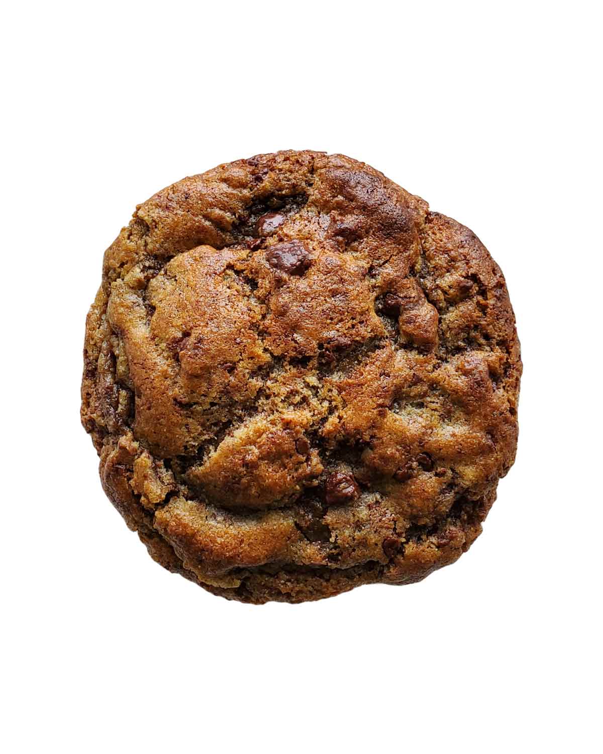 A sourdough chocolate chip cookie.