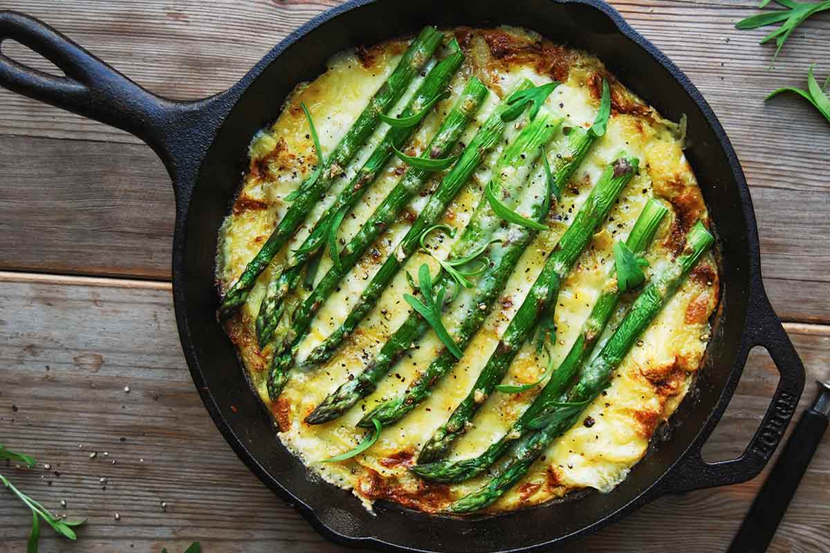 Broccolini and Potato Frittata Recipe | Leite's Culinaria