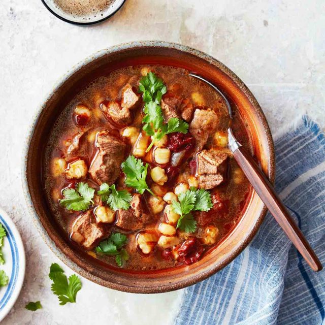 Instant Pot Pork Stew with Hominy Recipe | Leite's Culinaria