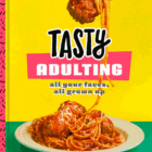 Tasty Adulating Yellow Red and Green Cookbook cover.