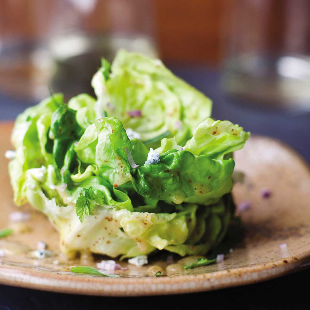 Butter Lettuce with Maytag Blue Cheese