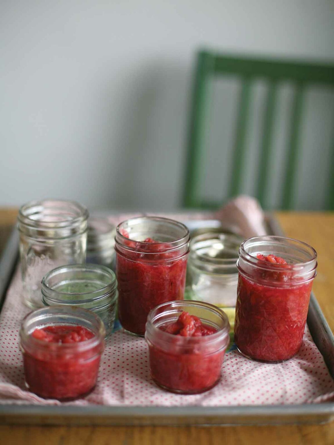 Easy Rhubarb Jam Leite's Culinaria