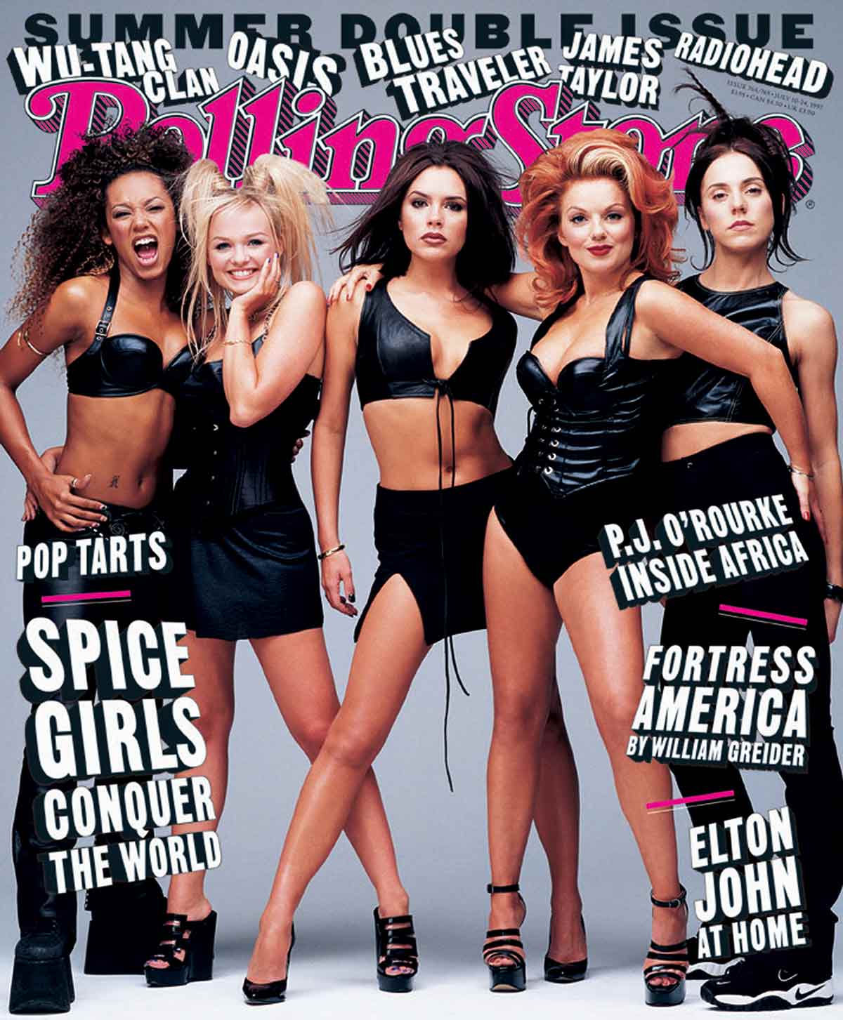 A Rolling Stones cover featuring The Spice Girls.