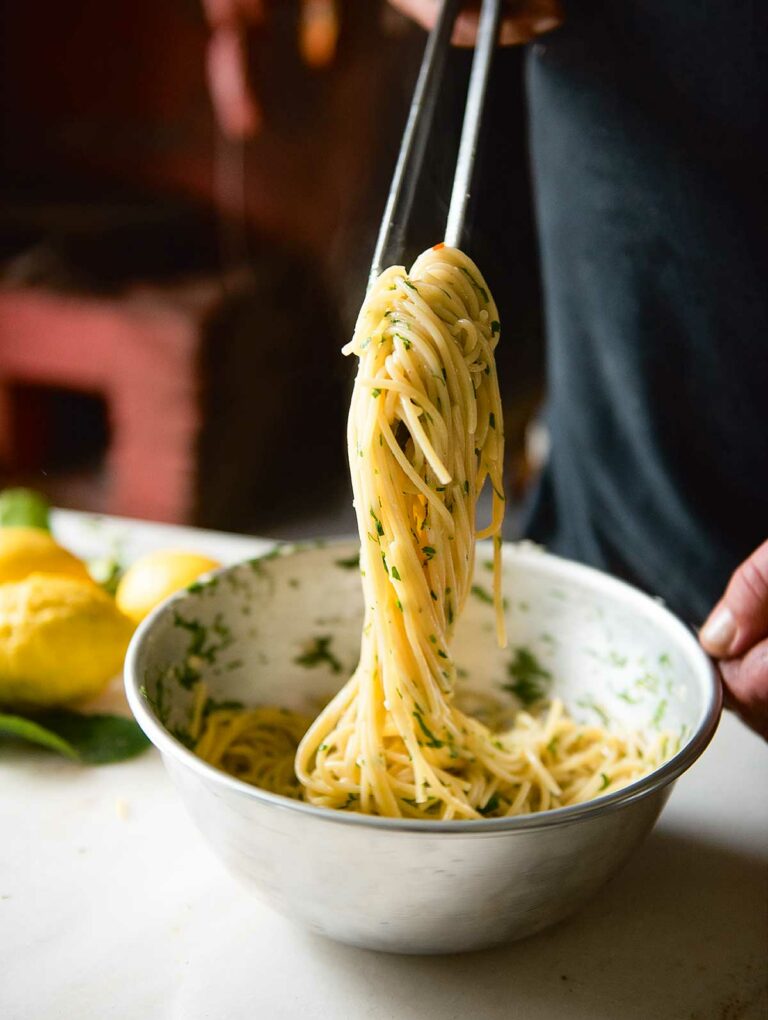 Spaghetti al Limone Amalfitano – Leite's Culinaria