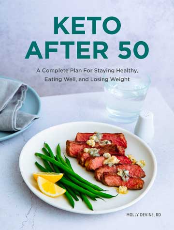 Buy the Keto After 50 cookbook