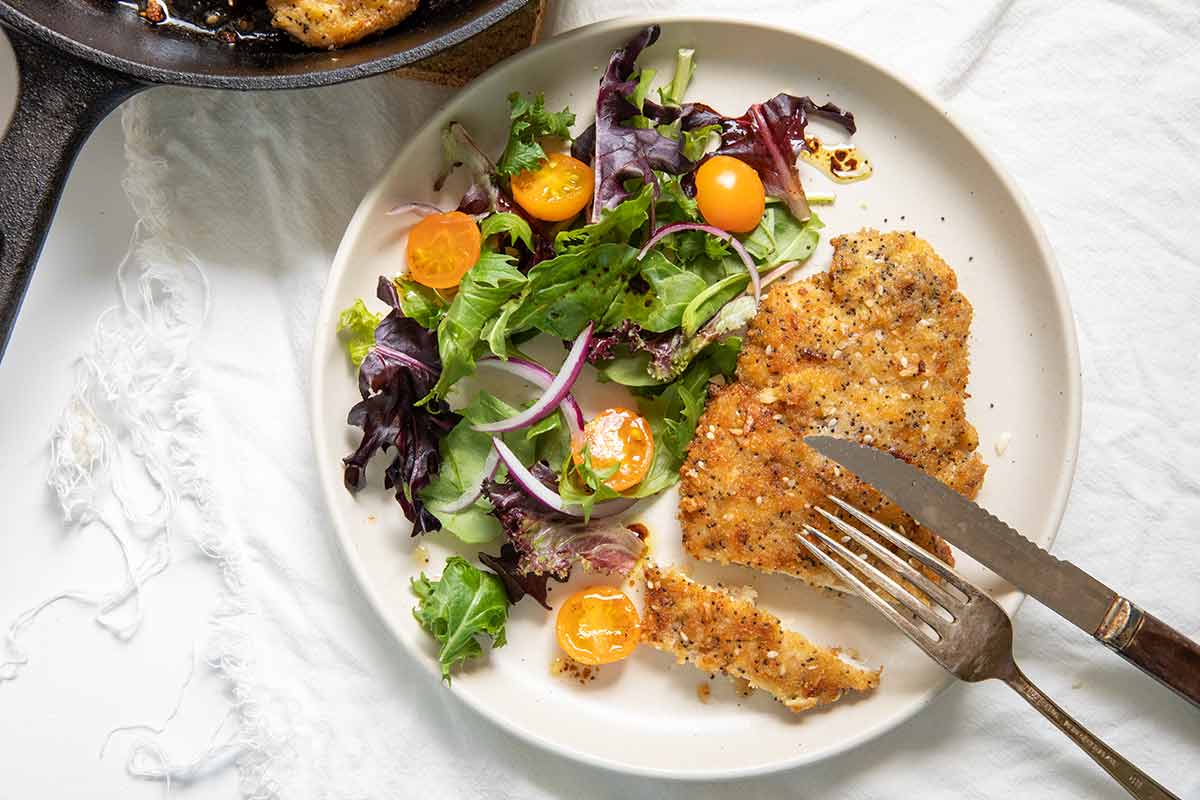 Everything Bagel Chicken Cutlets – Leite's Culinaria