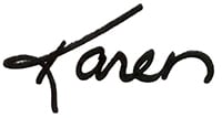 Karen's signature.