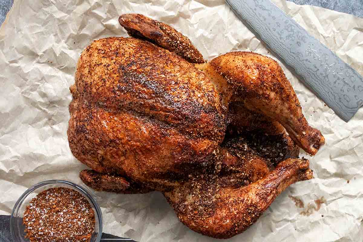 Smoked Chicken - Leite's Culinaria