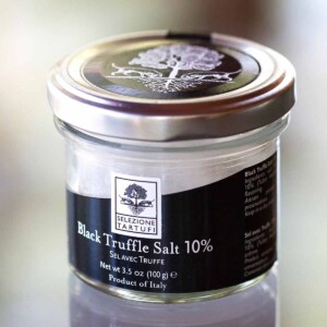 World Spice - Black Truffle Salt jar.