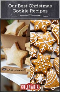 Our best Christmas cookie recipes including classic shortbread cookies and snowflake cookies.