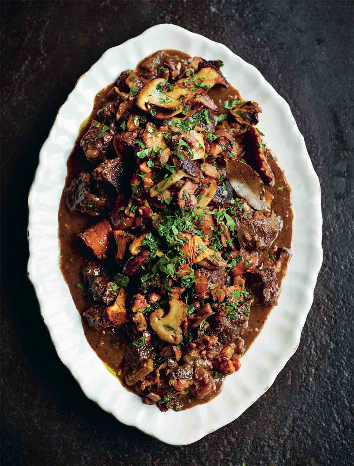 Jamie Oliver S Beef Bourguignon Leite