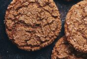 Five spiced rye ginger cookies