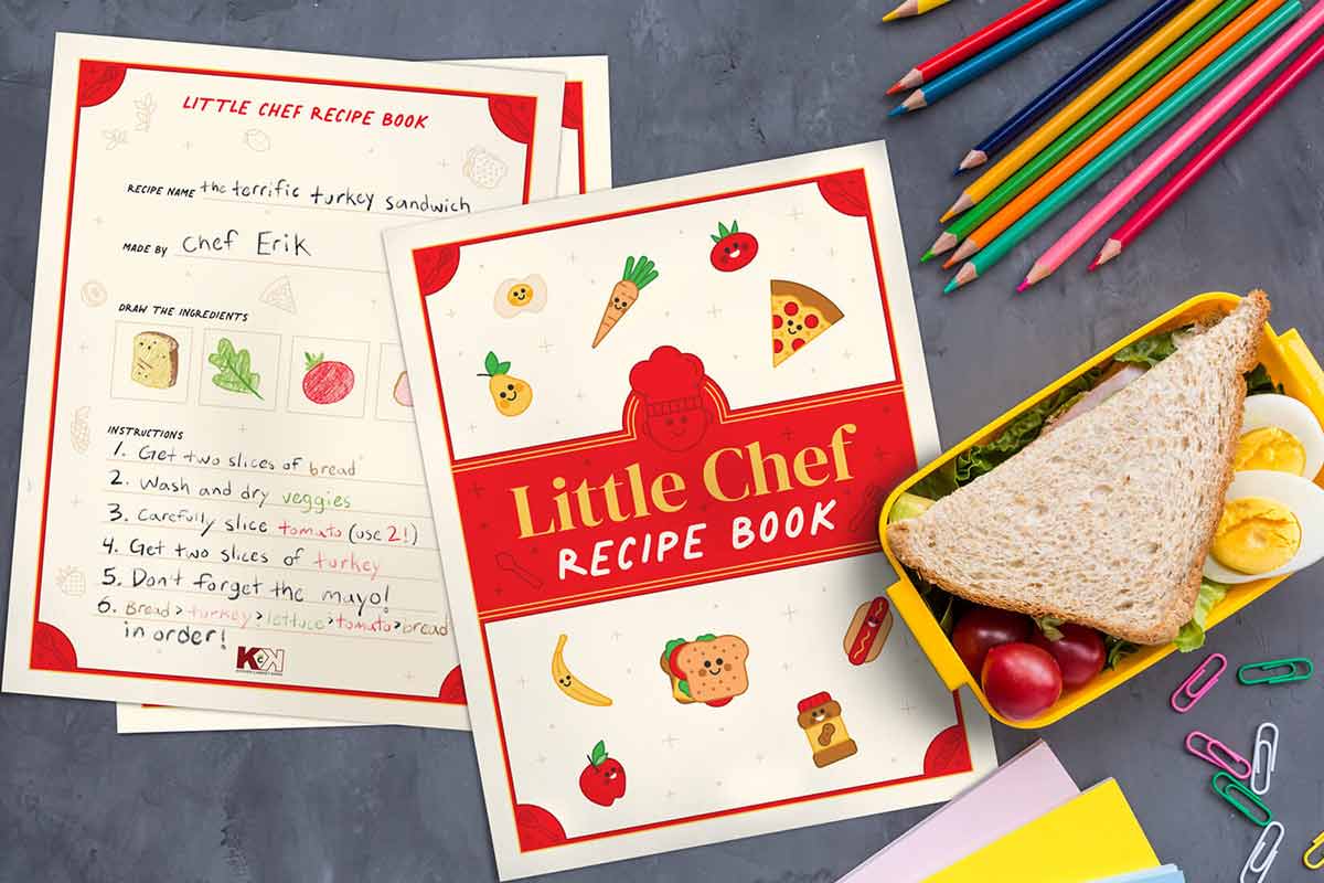 Little Chef Recipe Book.