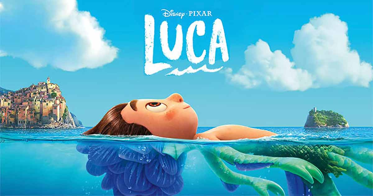 Movie poster for Oscar-nominated Luca