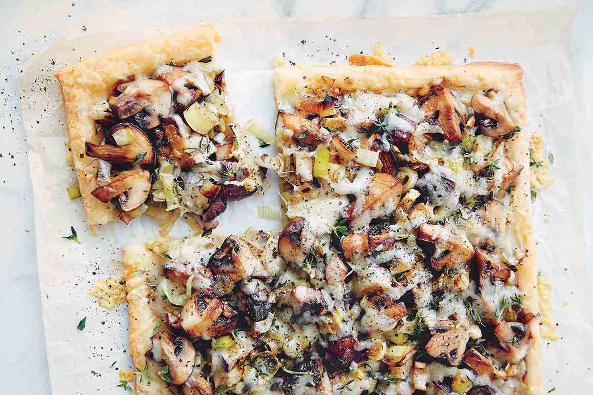 Mushroom, Leek, And Gruyère Tart – Leite's Culinaria - Tasty Made Simple