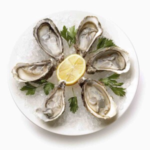 9-inch Maine Man Oyster Plate.