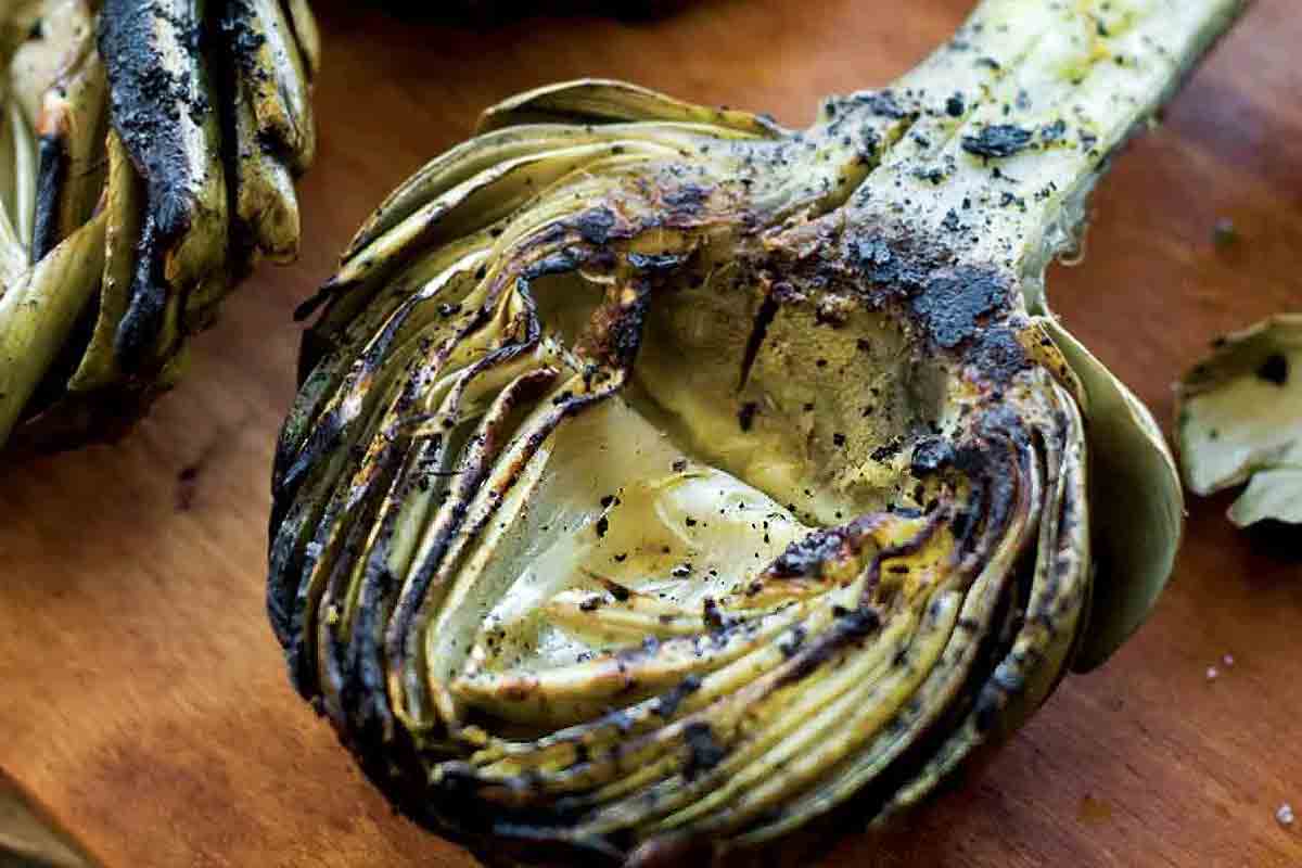 Grilled Artichokes Leite S Culinaria