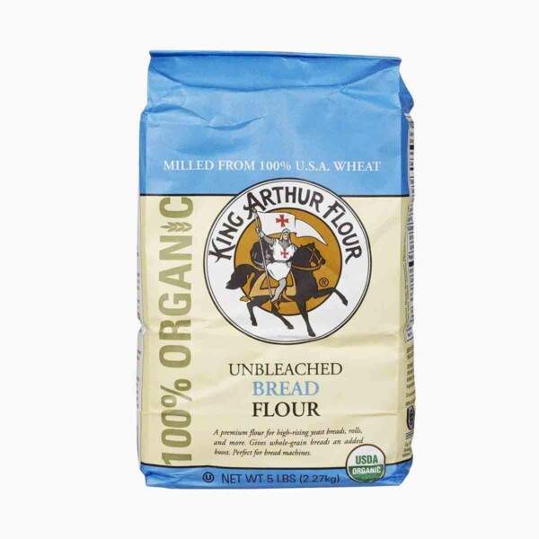 King Arthur Organic Bread Flour.