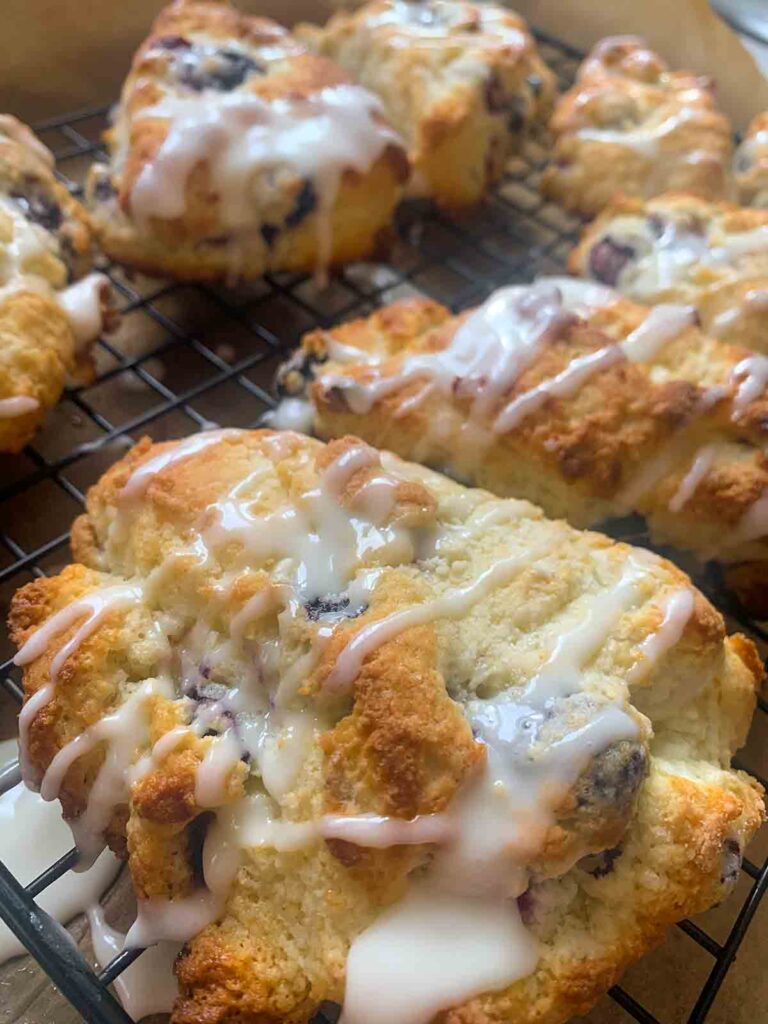 Blueberry Lemon Scones – Leite's Culinaria