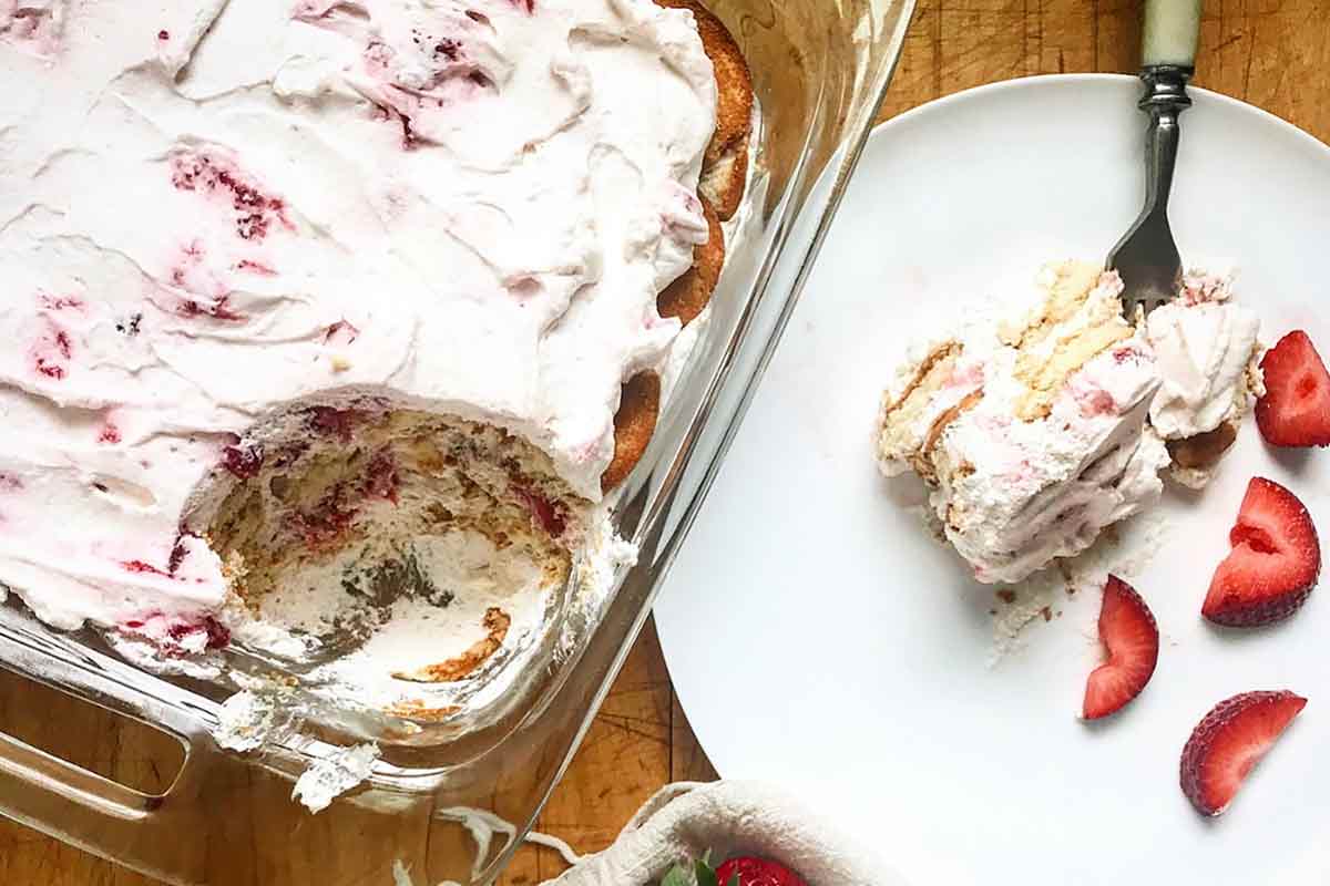 Easy Strawberry Icebox Cake
