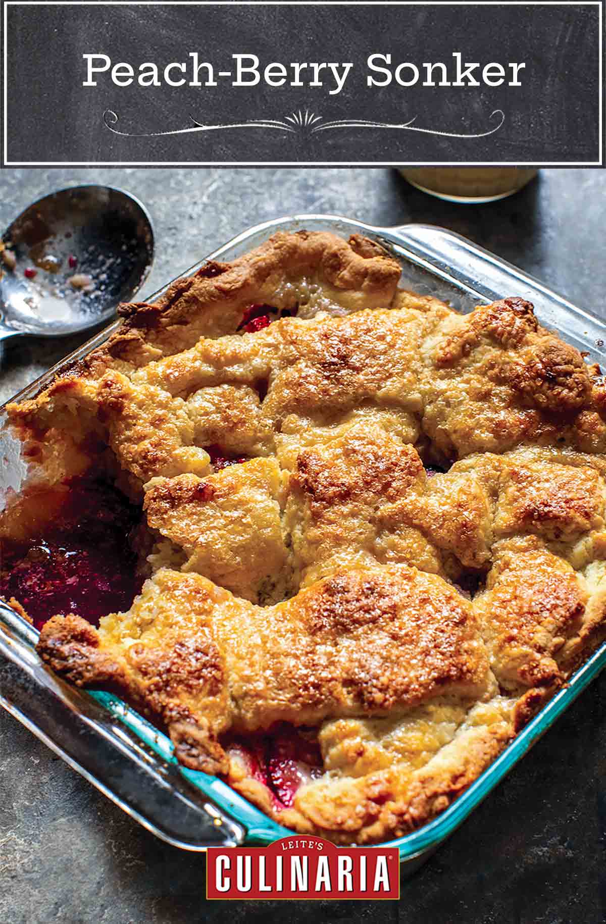 Peach Berry Sonker | Leite's Culinaria