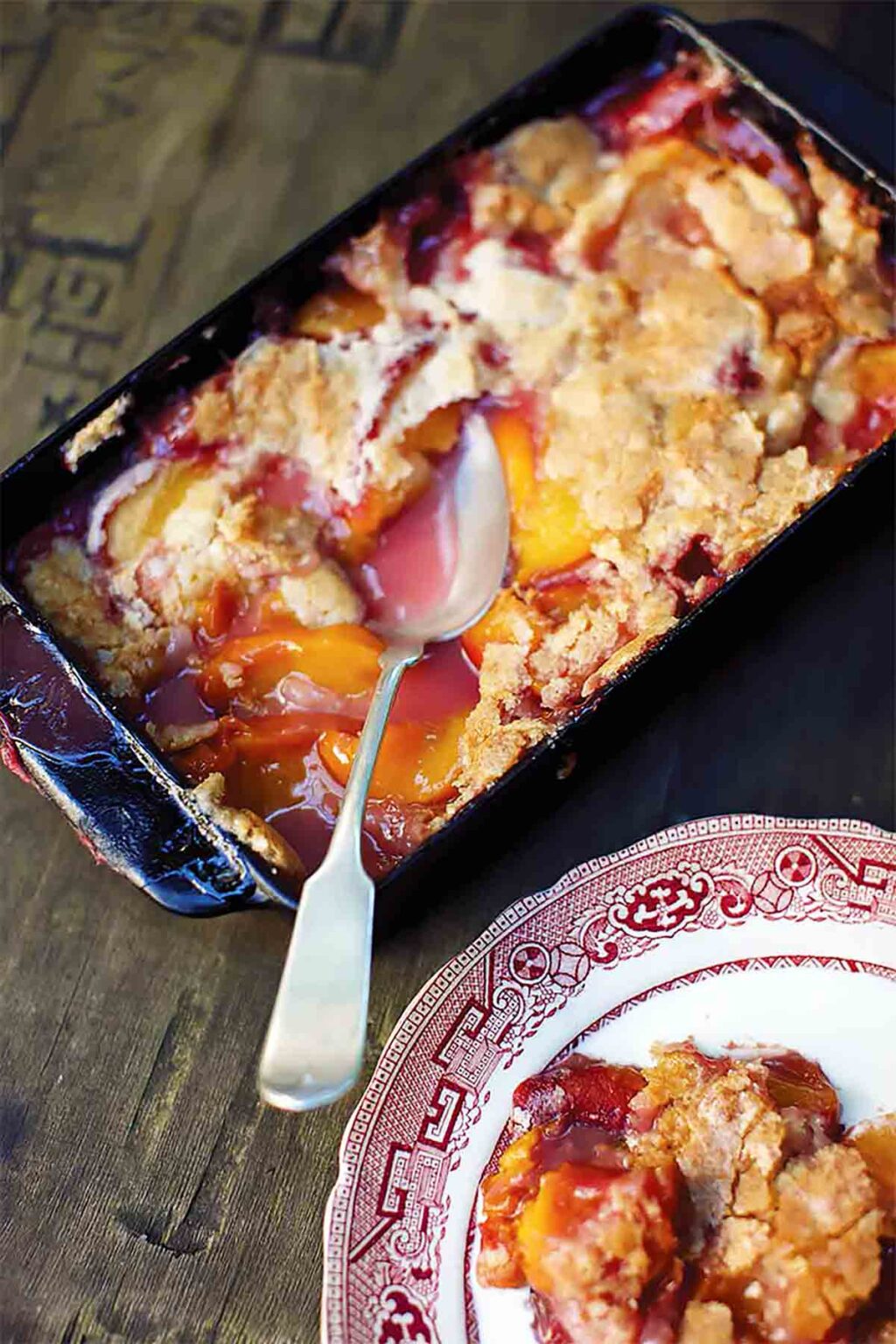 Old-Fashioned Peach Cobbler – Leite's Culinaria