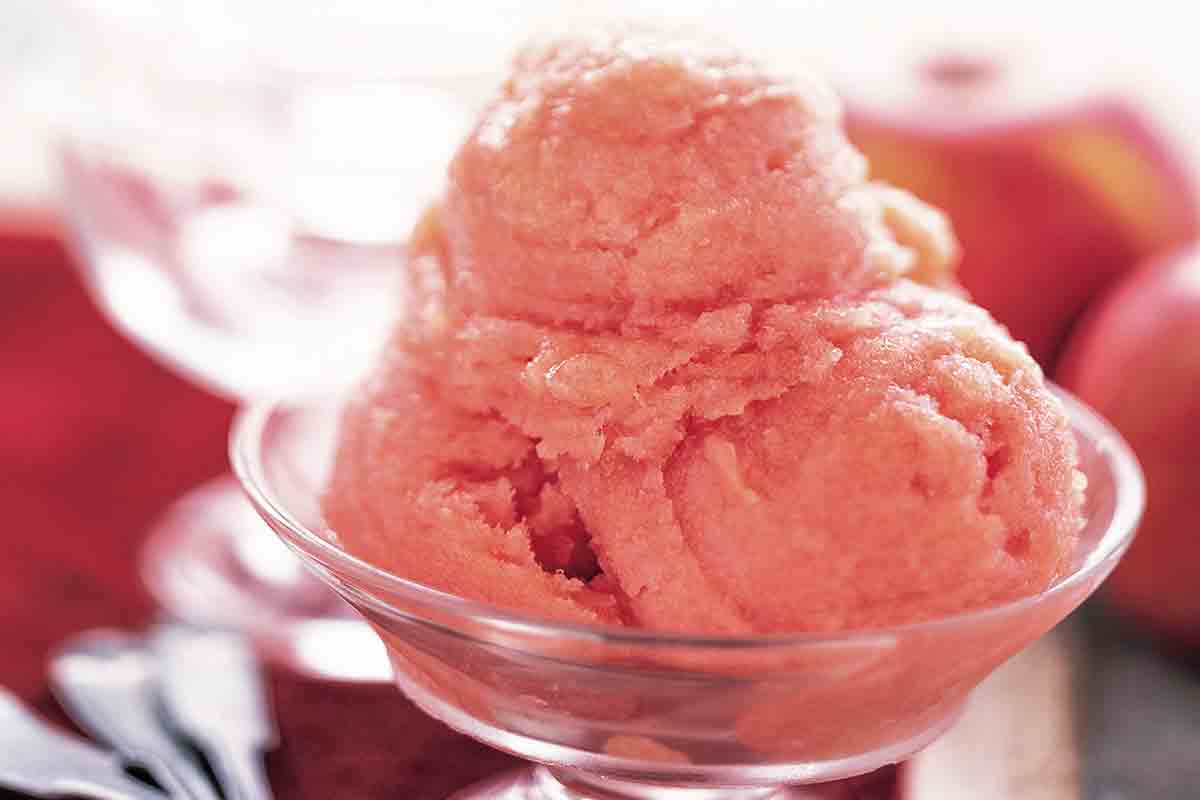 Apple Sorbet with Ginger