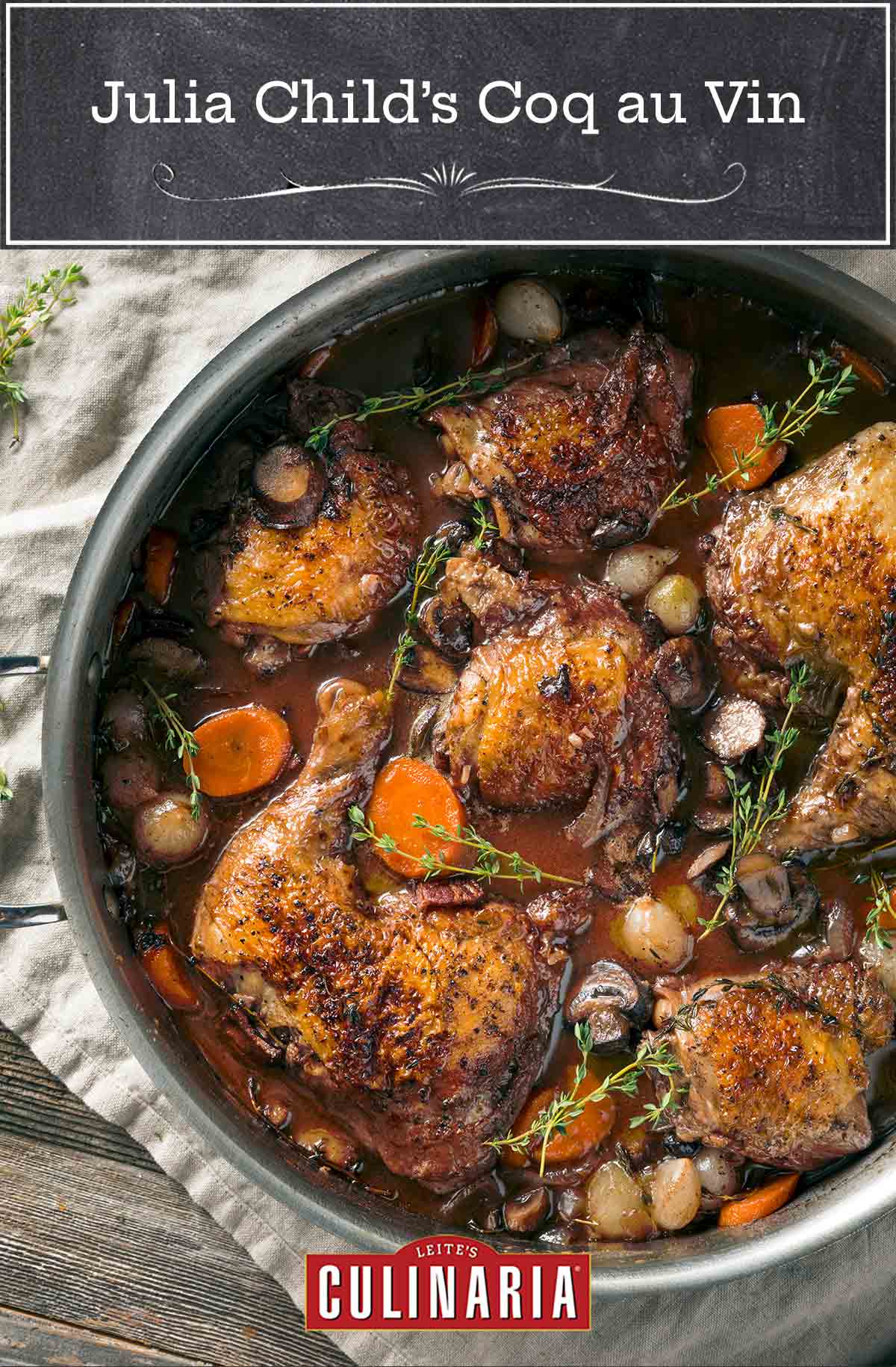 Julia Child's Coq Au Vin – Leite's Culinaria