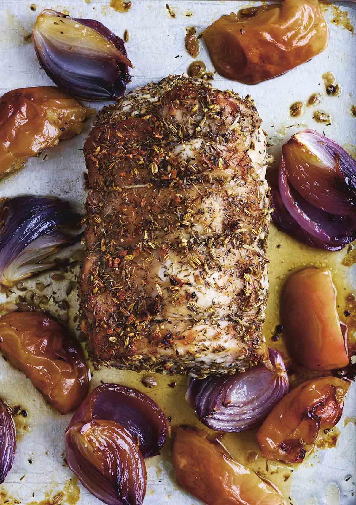 Instant pot pork loin with apples and onions sale