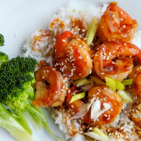 Sticky Honey Garlic Shrimp Leite S Culinaria