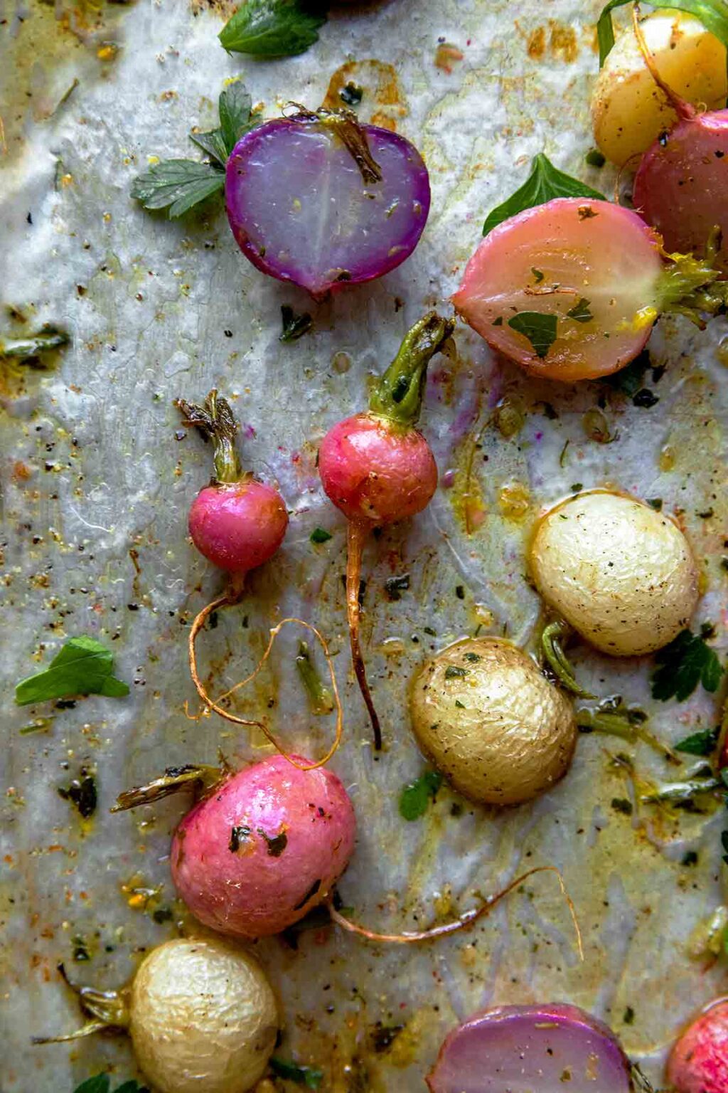 Buttery Oven Roasted Radishes Leite’s Culinaria Dine Ca