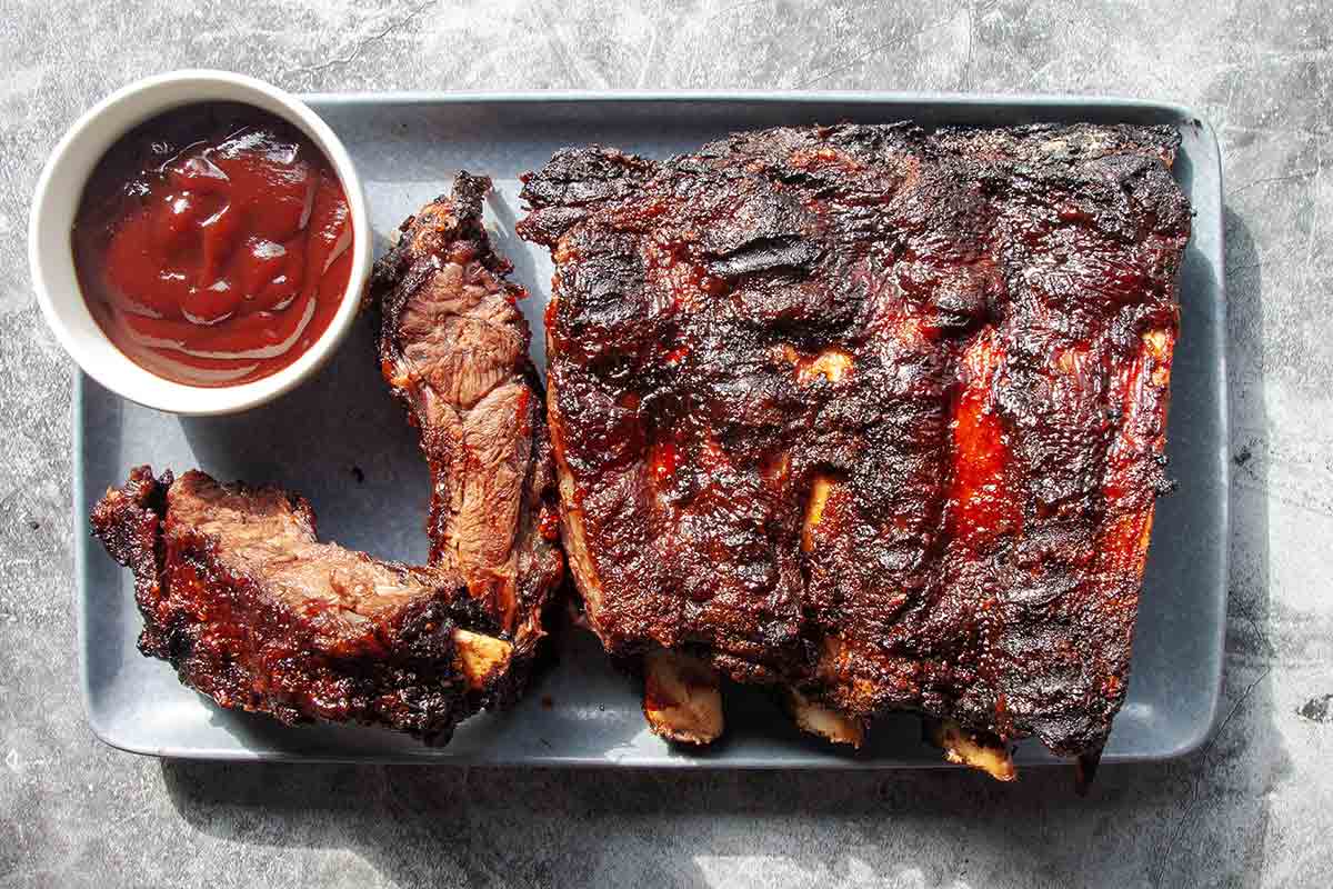 Barbecued Beef Back Ribs