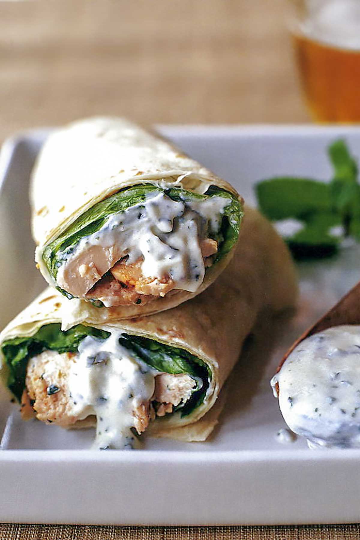 Tandoori Chicken Wraps Recipe: How to Make Tandoori Chicken Wraps Recipe