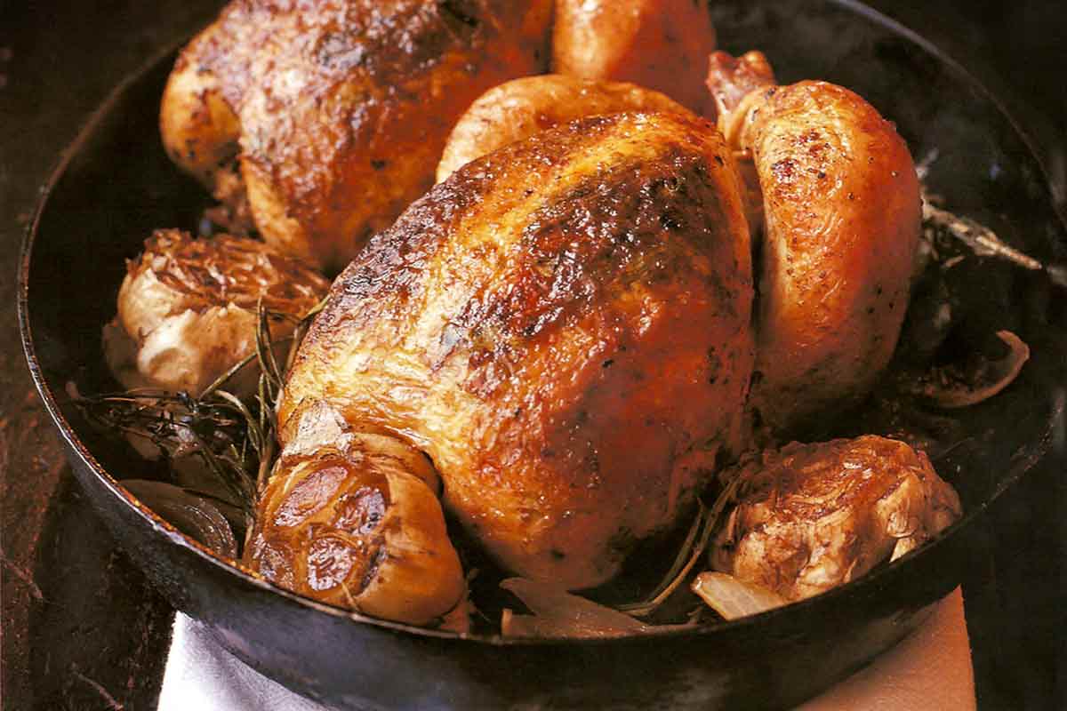 The BEST Whole Roasted Chicken - The Wooden Skillet