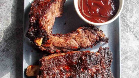 Barbecued Beef Back Ribs