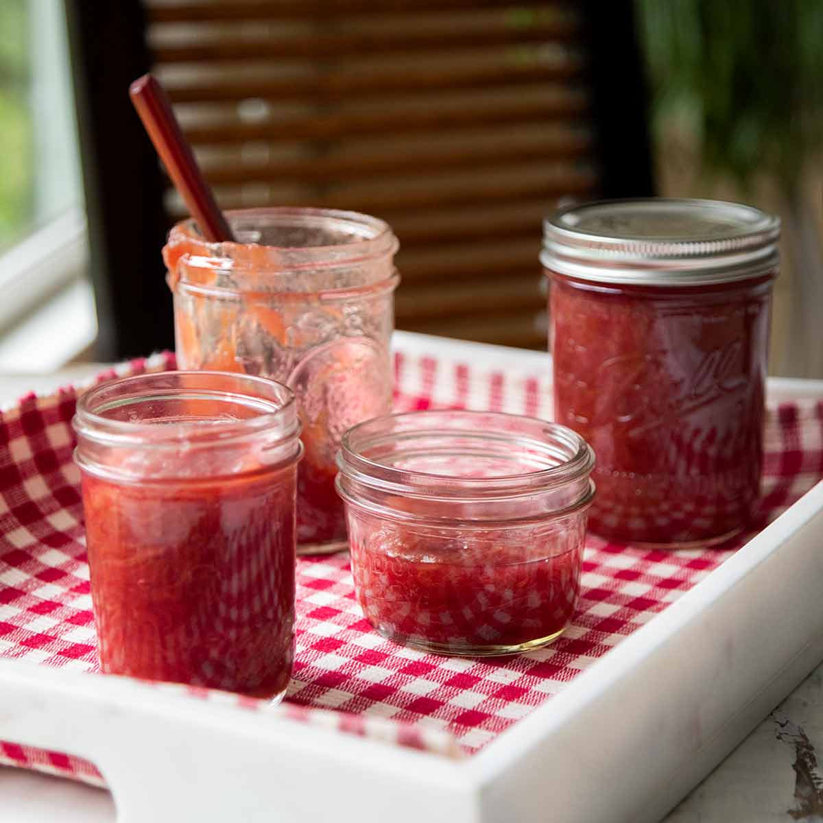 Easy Rhubarb Jam Leite s Culinaria Easy Rhubarb Jam Leite s Culinaria