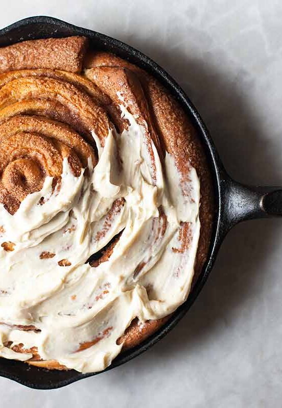 How to Make Zoë François's Skillet Cinnamon Rolls