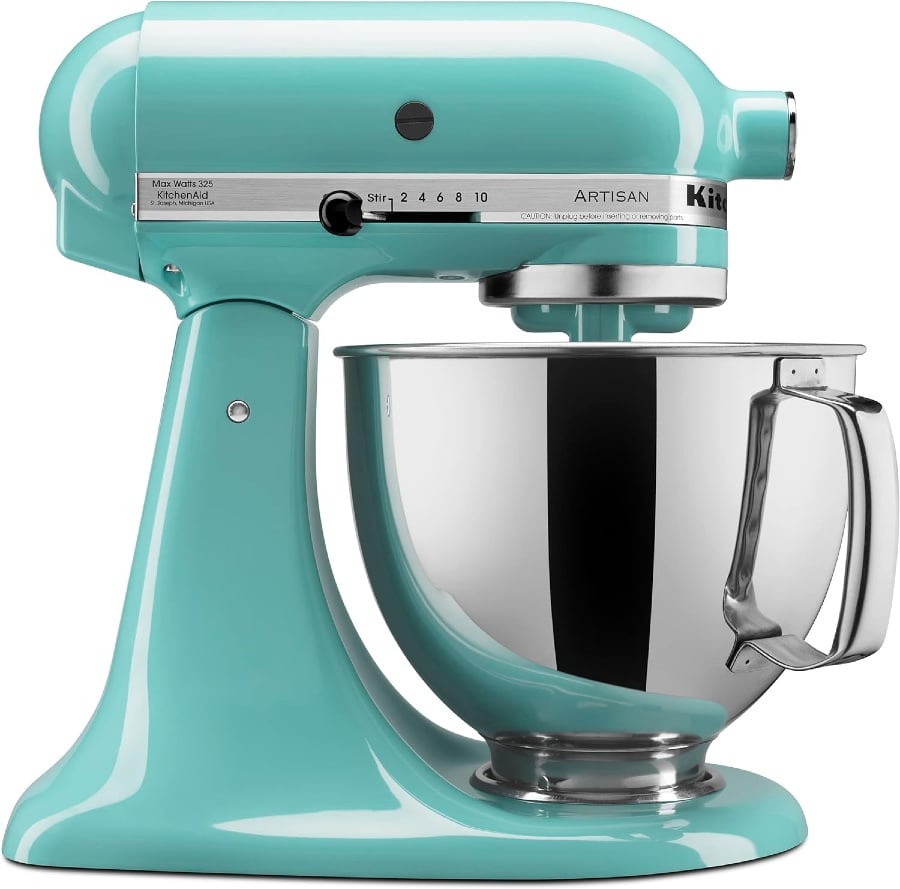 KitchenAid 5 Quart Stand Mixer.