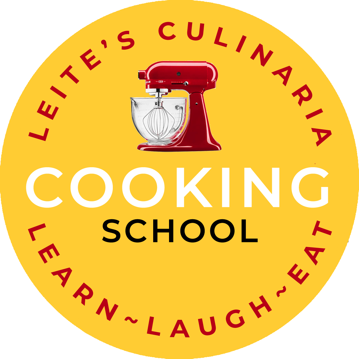 Logo for Leite's Culinaria Cooking School.