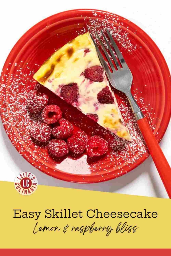Lemon Raspberry Cheesecake – Leite's Culinaria