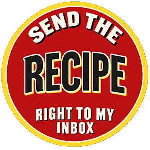 A red-and-yellow button with a call to action to email the recipe.