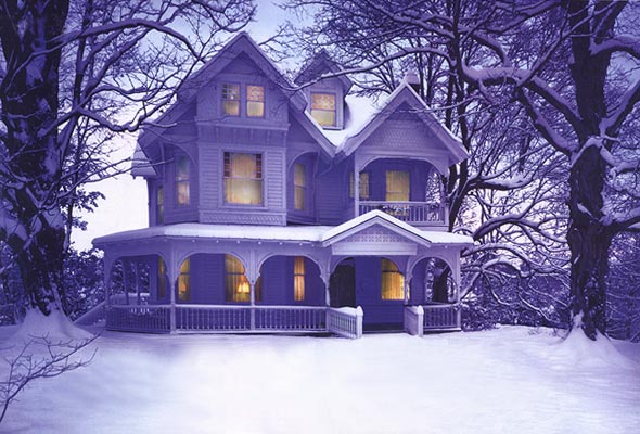 Wintry House